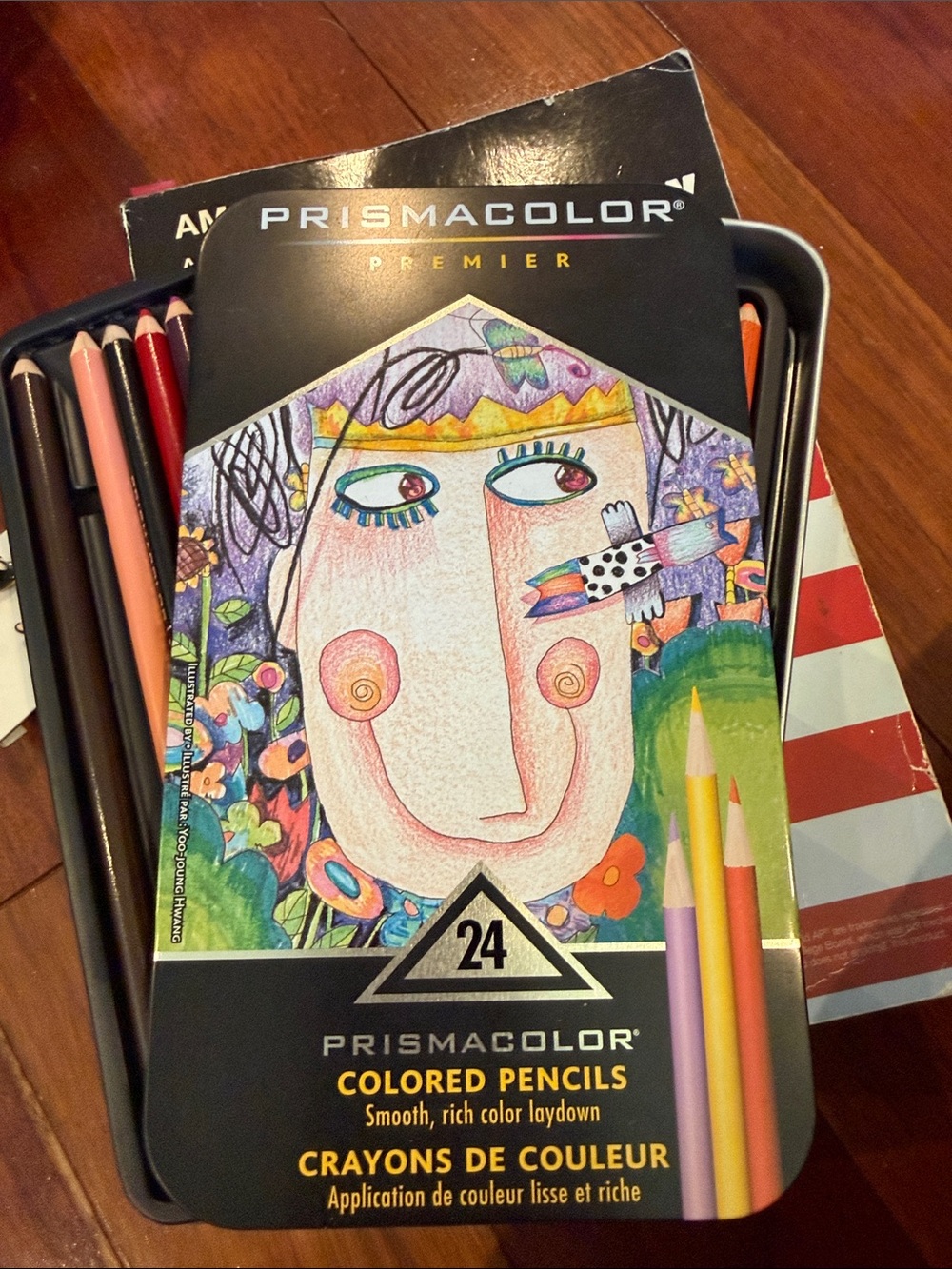 Prismacolor Premier 22-Color Colored Pencil Tin - Multicolor